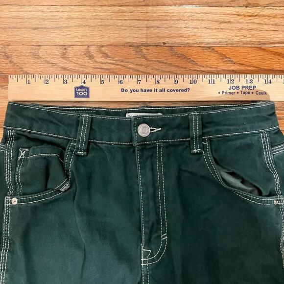 Bershka Forest Green Carpenter‎ Workwear Pants - Picture 6 of 7